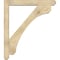 Ekena Millwork Legacy Craftsman Rough Sawn Bracket w/ Offset Brace, Douglas Fir, 6"W x 42"D x 48"H BKT0604X42X48LEC04RDF - alternate 2